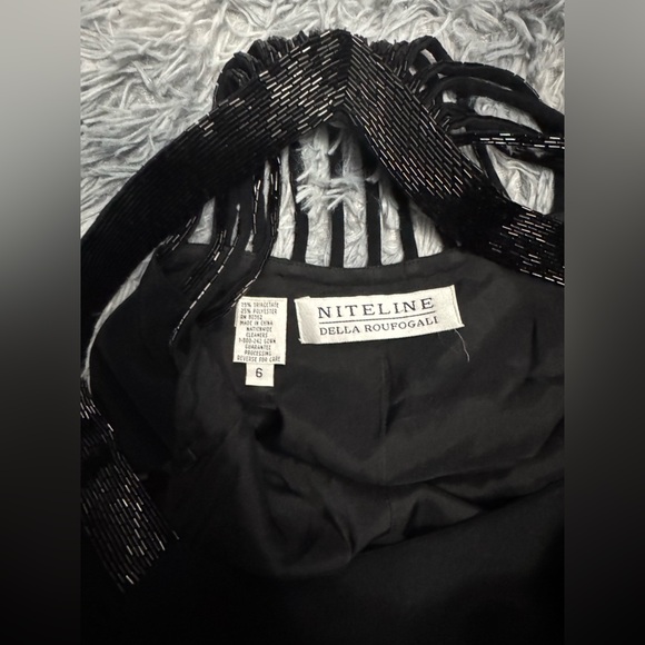 Niteline Black Bubble Mini Skirt Night Out - Picture 6 of 6